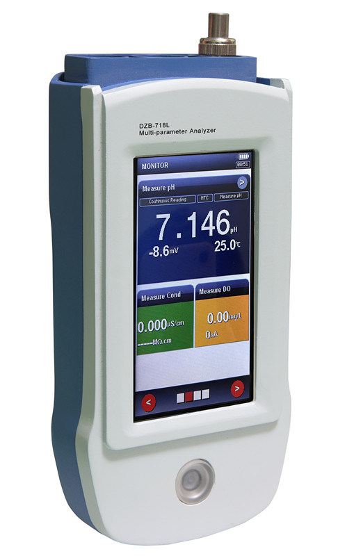 Le mètre portatif IP65 USB de logement de multiparamètre connectent des