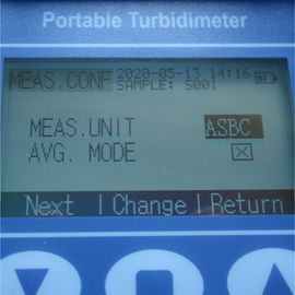 WGZ-200P 0-200NTU portable turbidimeter turbidity meter NTU, FTU,EBC,ASBC