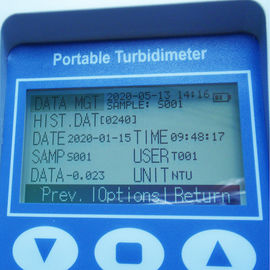 WGZ-2000P 0-2000NTU portable turbidimeter turbidity meter NTU, FTU,EBC,ASBC