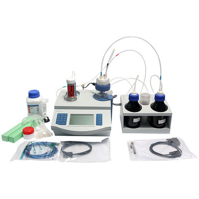 Titrator with LCD Display Screen Supporting KF Titration Mode and Titer Detection Mode for Precise Volumetric Analysis