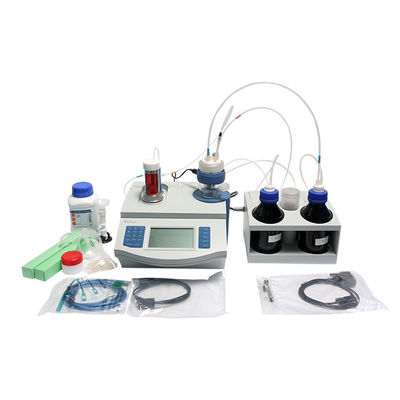 Titrator with LCD Display Screen Supporting KF Titration Mode and Titer Detection Mode for Precise Volumetric Analysis
