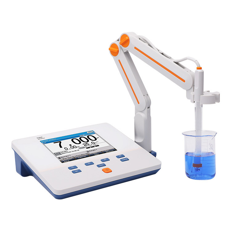 Professional pH Meter with wide pH range high resolution and accuracy plus or minus 0.002 pH for scientific measurements