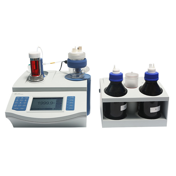 Titrator with LCD Display Screen Supporting KF Titration Mode and Titer Detection Mode for Precise Volumetric Analysis